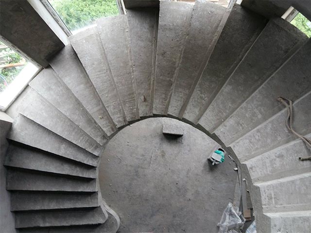 Бетонные лестницы фото